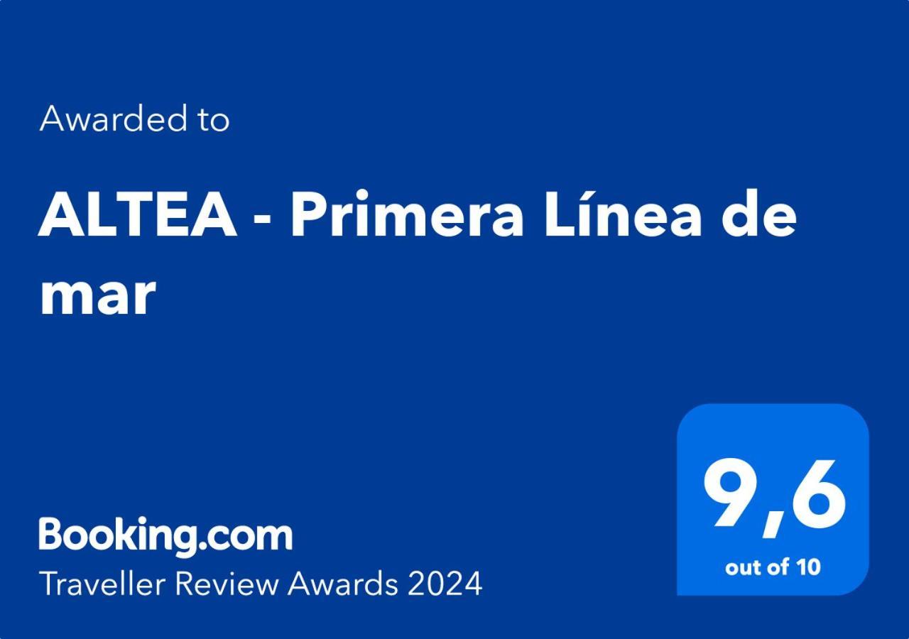 Altea - Primera Linea De Mar公寓 外观 照片